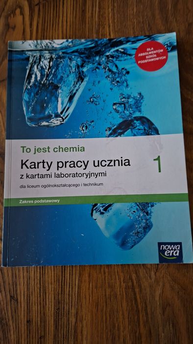 Karty pracy To jest chemia