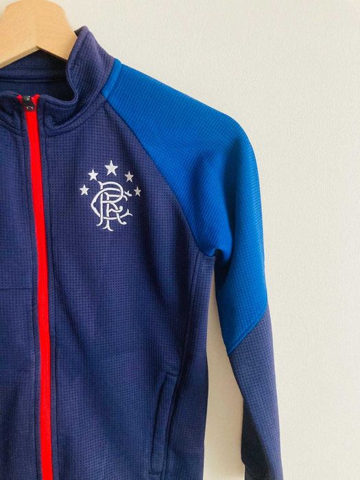 Bluza Piłkarska Hummel Granatowa Rozmiar 128 - Rangers F.C.