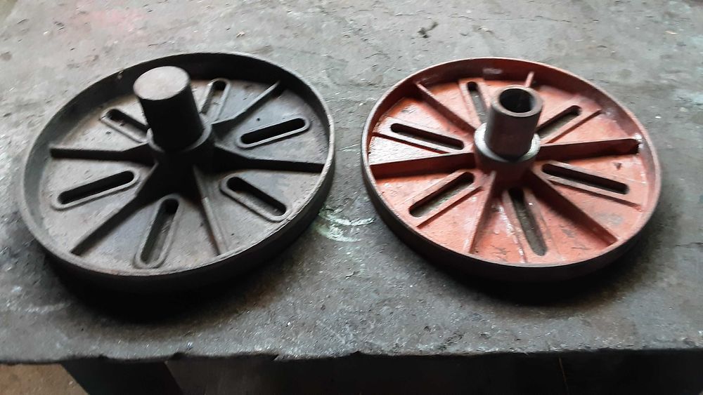 Pratos de engenho de furar