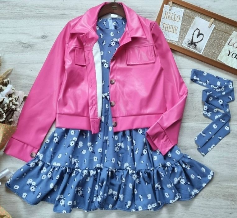 Комплект (сукня+косуха) для дівчинки