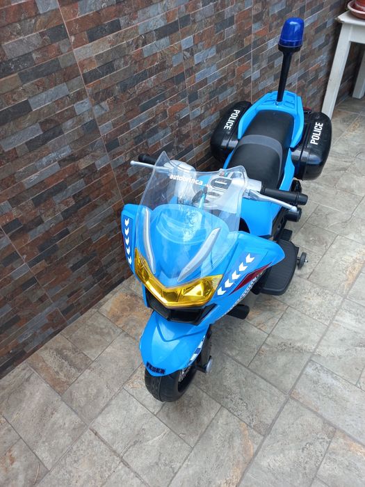 Mota Elétrica Infantil Polícia