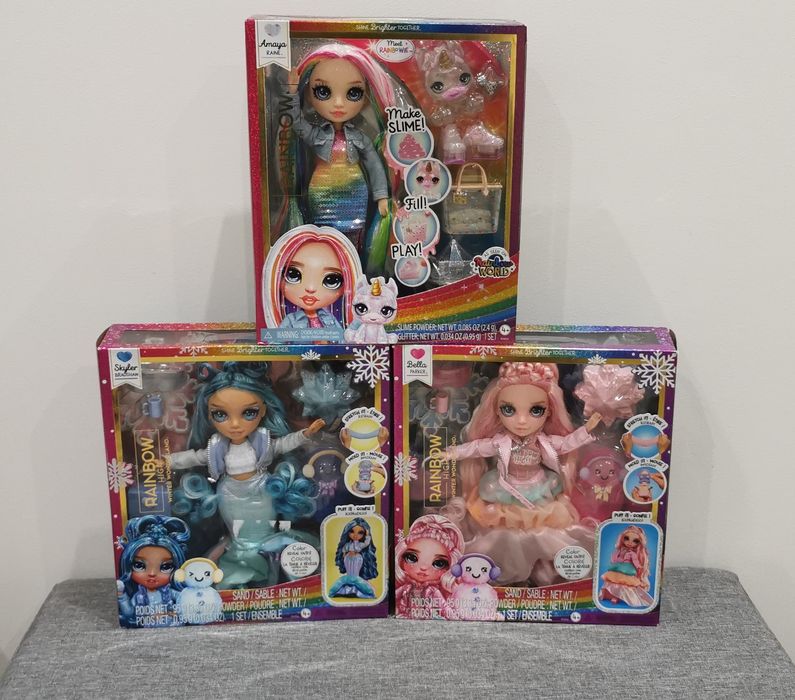 Лялька Rainbow High Slime Winter Белла Скайлер Amay Рейнбоу Хай зимова