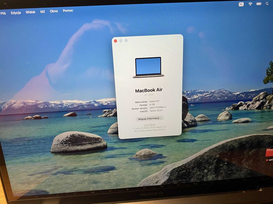 Apple macBook Air M1