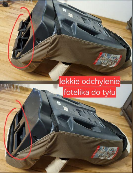 2w1 fotelik samochodowy OSANN 9-18 + 15-36 kg jak Romer BRITAX