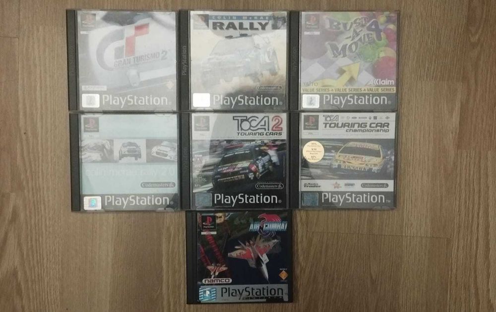Jogos de ps1 (Vendo em separado. Lista, condições e preços na desc.)
