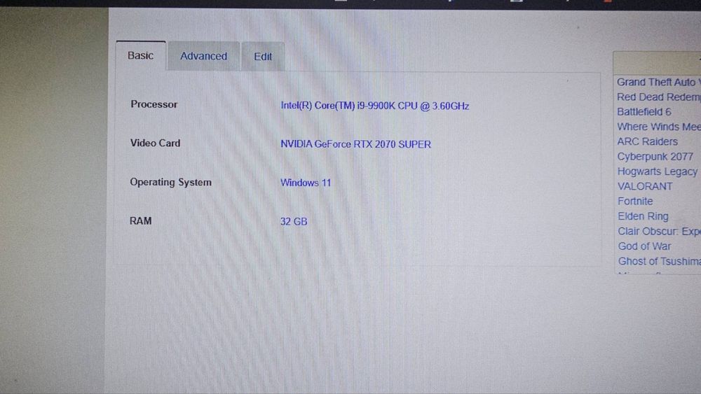 Pc gaming rtx 2070 super - komputer do gier/grania