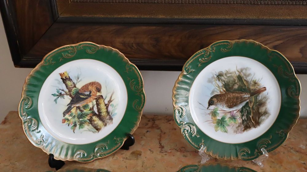 Conjunto de seis pratos da Vista Alegre " Mousinho"