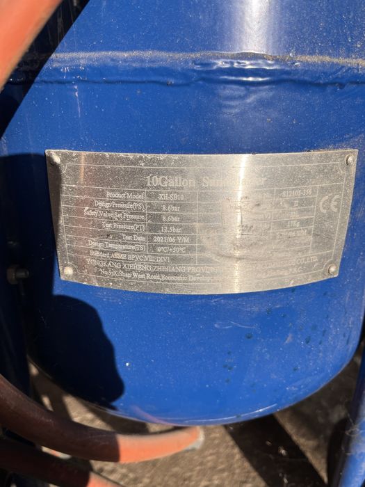 Piaskarka prawie nowa