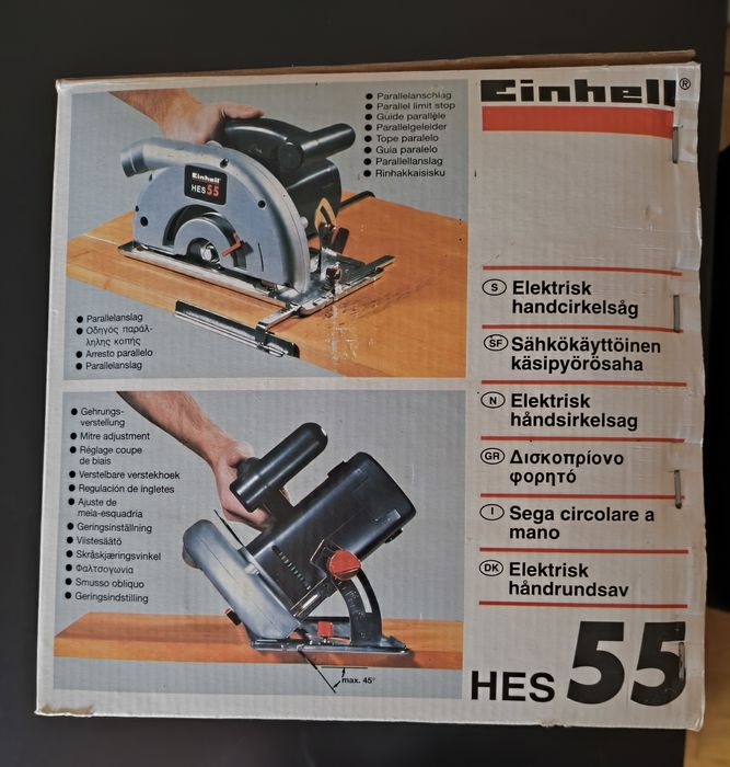 Serra circular manual elétrica