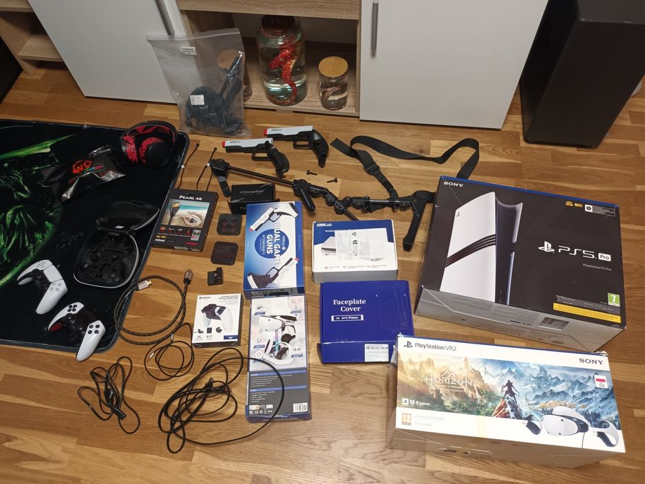 Playstation5Pro napęd+PsVr+mega zestaw okazjia