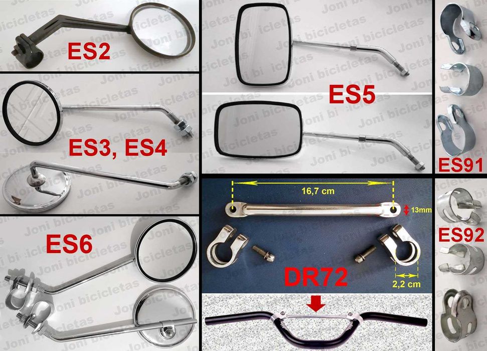 Acessórios para bicicleta