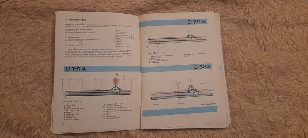 Maszyna dziewiarska dwurzędowa DOPLETA 382 elitex  D191A D191B 1978r. Do robienia swetrów, sweter szalik kocyk chusta narzuta makrama włuczki  baweła