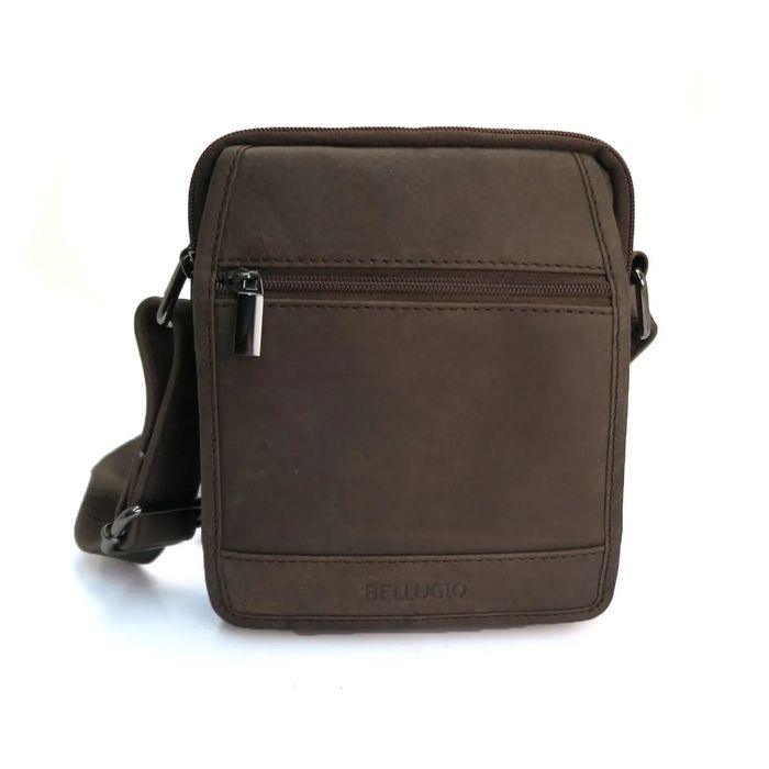 Listonoszka torba męska skórzana na ramię Bellugio