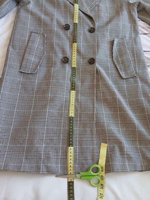 Casaco xadrez Pull&Bear tamanho M