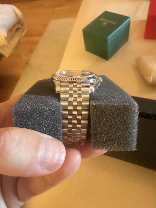 Relogio rolex speedjust