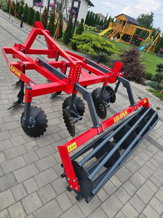 Agregat ścierniskowy, podorywkowy , gruber 2.2m. Nowy