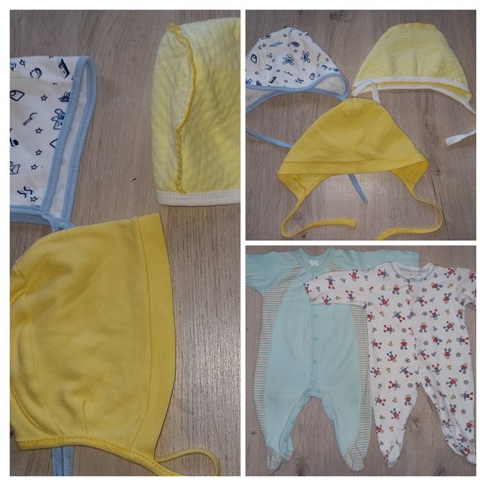 Комбінезони сліпи шапочки