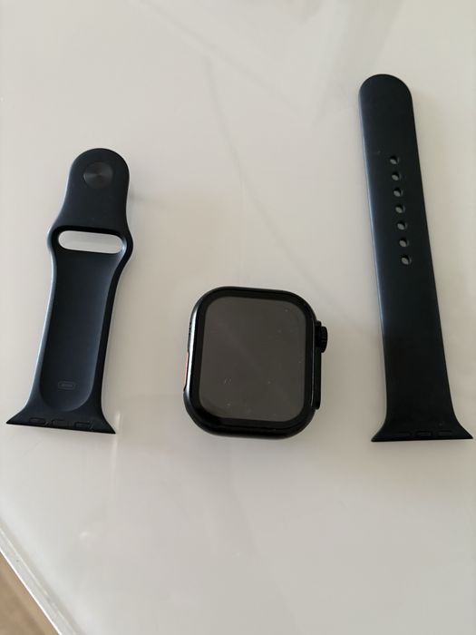 Apple Watch Series 10 GPS 46 mm Czarny | Bateria 100% | Pudełko + Ładowarka