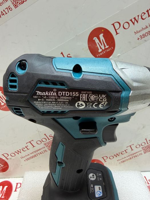 Makita DTD155/імпакт безщітковий макіта 18в