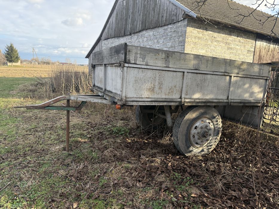 Przyczepa rolnicza sztywna mocna 200x300