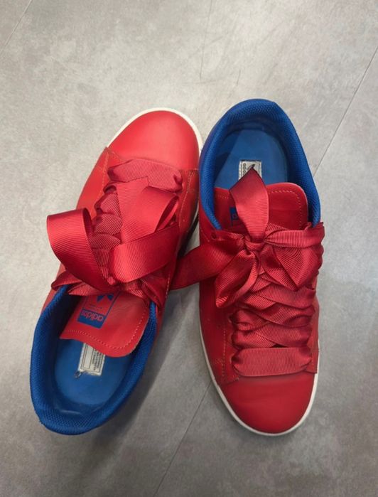 Adidas Stan Smith Red and Blue