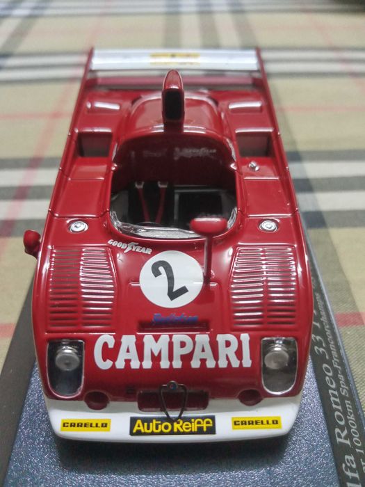 1/43 Alfa Romeo 33 TT 12 "1000km Spa-Francochamps" 1975- Minichamps