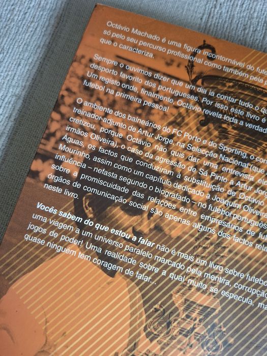 Otávio Machado livro Vocês Sabem do Que Estou a Falar