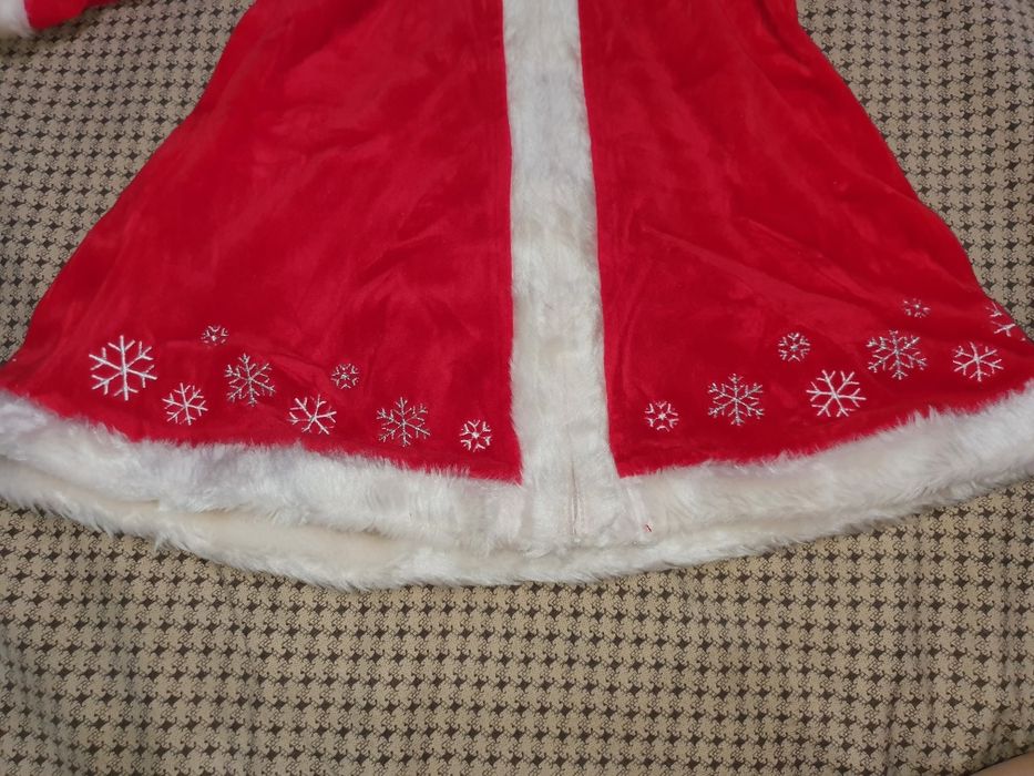 Новорічна сукня, плаття для дівчинки "Помічниця Санти " на вік 3-6міс.