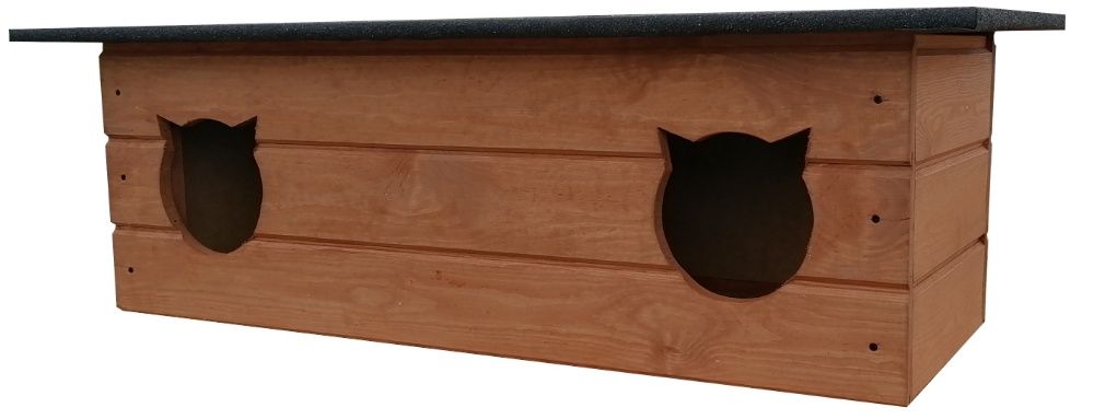 Podwójna buda dla kota domek legowisko Producent