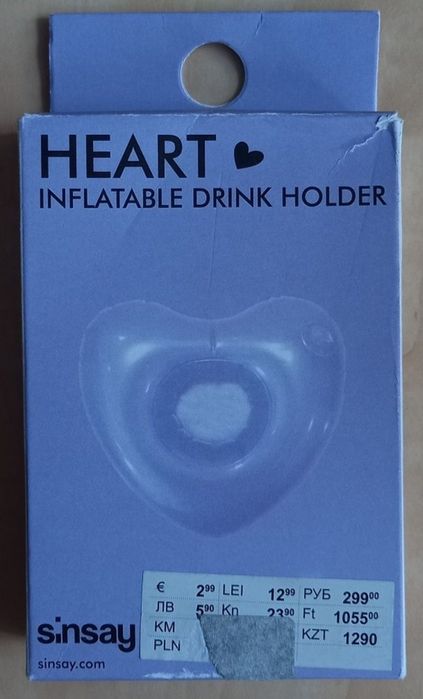 Podstawka dmuchana pod napój