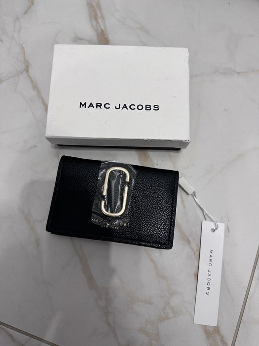 Czarny portfek marc jacobs