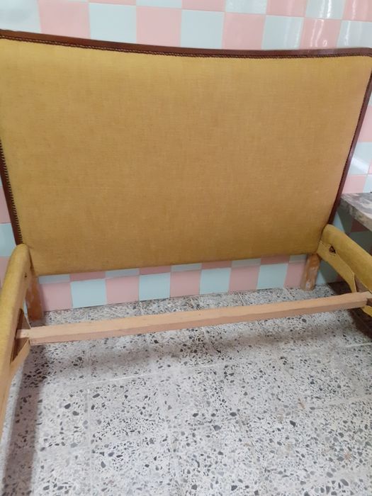 Cama de casal Vintage