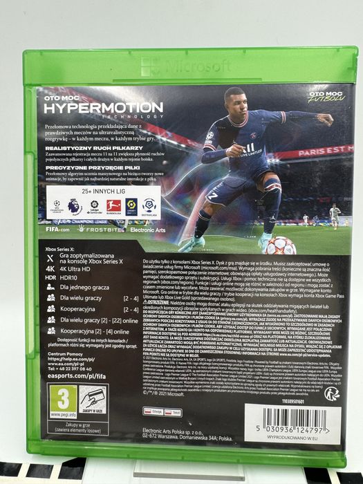 Fifa 22 Xbox Series Gwarancja