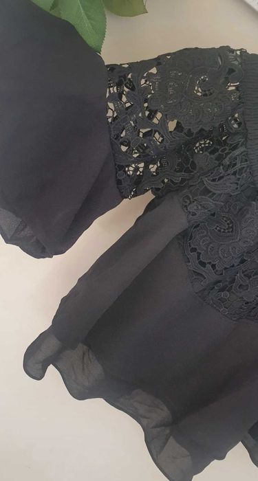 Bluzka hiszpanka czarna  S/M