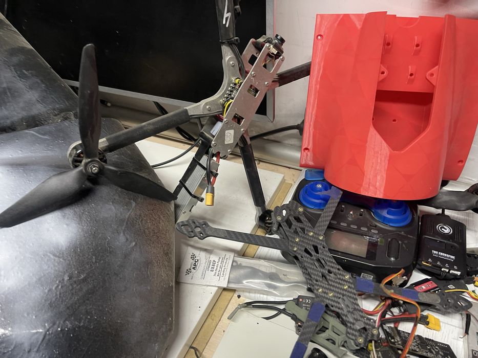 Рама двигатель vtx gps fpv контролеры самолеты
