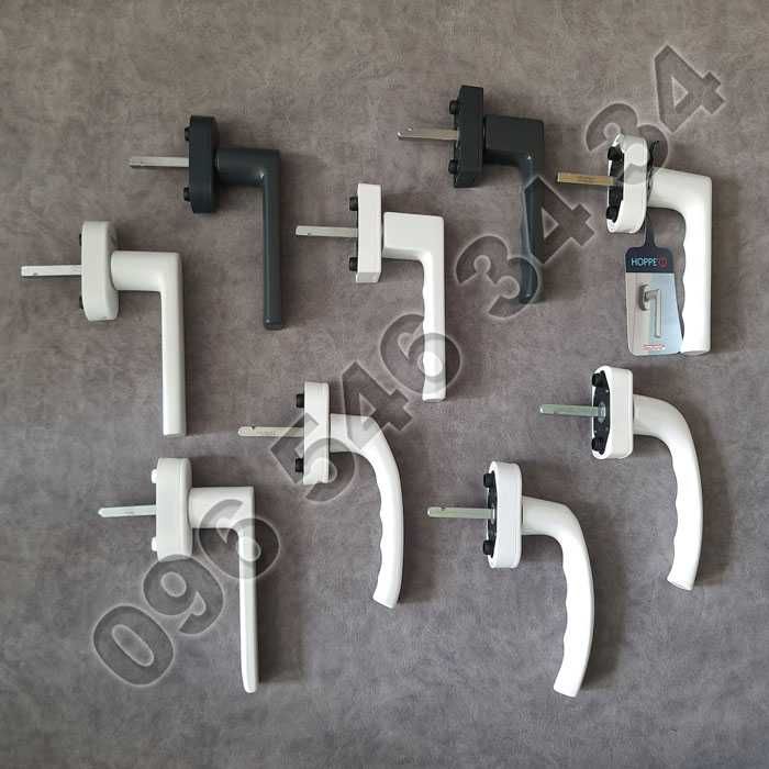 Ручки для металопластикових вікон, дверей. Гвинти для ручок