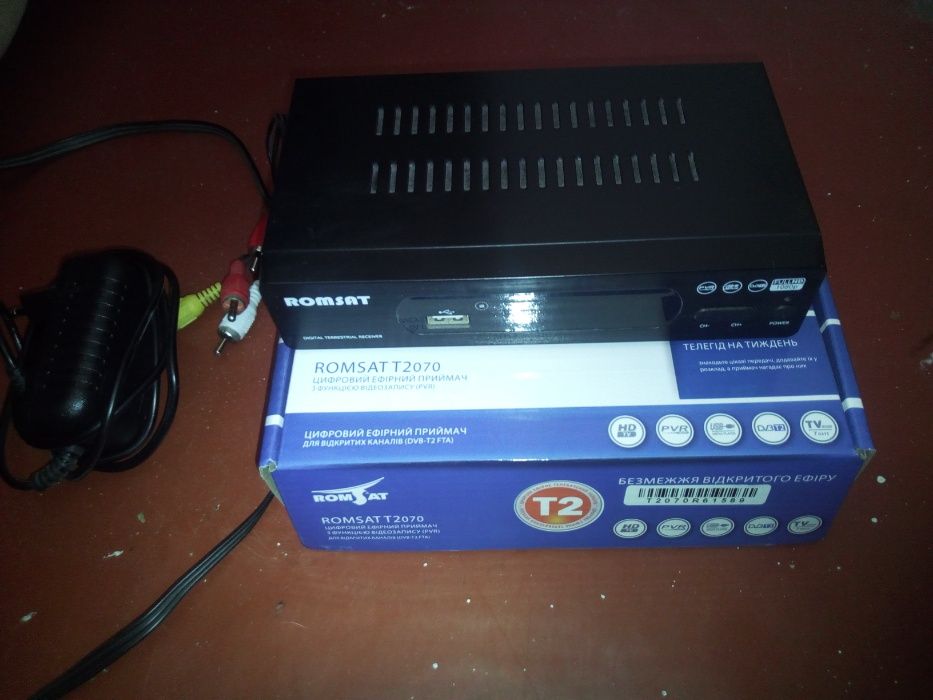 T2 Romsat 2070 ресивер
