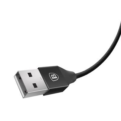Kabel USB - microUSB 1.5m 2A czarny