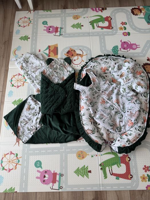 Zestaw Kokon Rożek Śpiworek