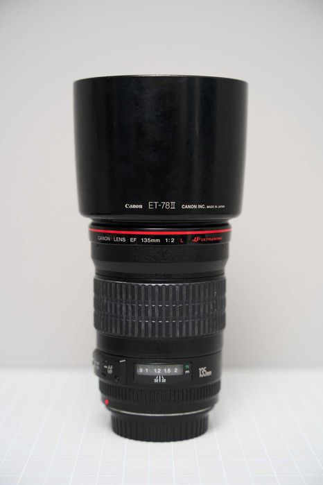 Obiektyw Canon 135mm f2 L USM | szkła idealne + Hoya UV