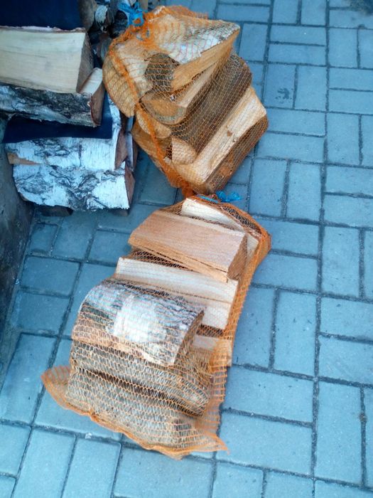 Drewno kominkowe ,do wędzenia,suche workowane