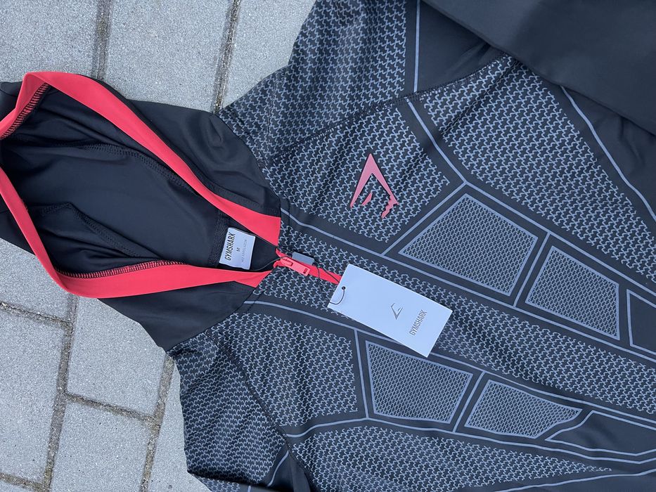 3 КОЛЬОРИ! Спортивна кофта Gymshark Compression Hoodie Рашгард з капюшоном