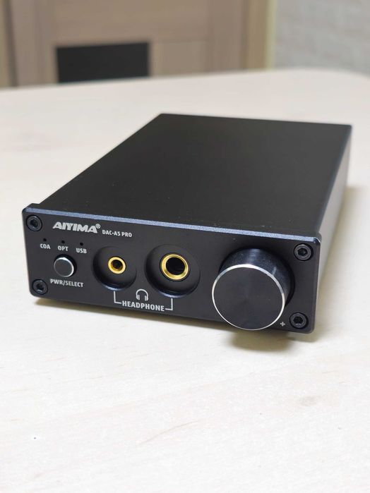 Aiyima DAC-A5 PRO Підсилювач звуку,  black+ б/ж 12 V