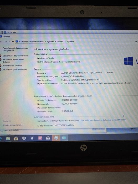 Notebook HP - Portátil Cinza