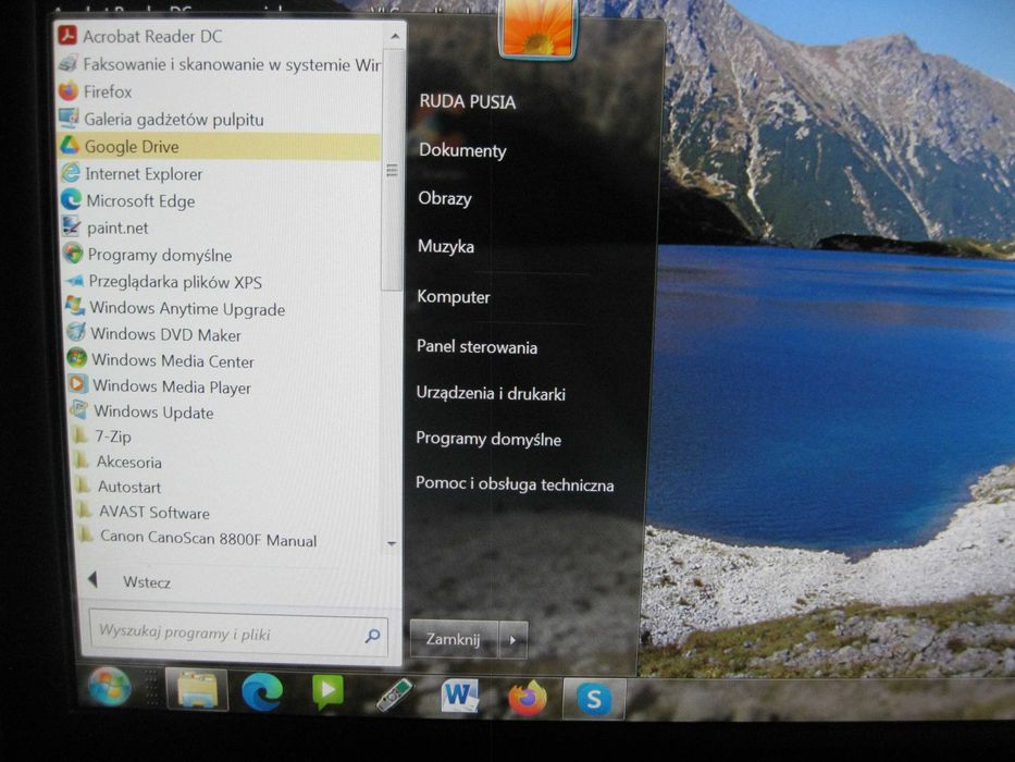 Komputer stacjonarny FUJITSU Gotowy do działania