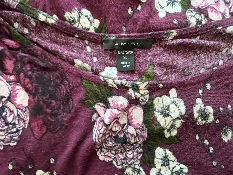 Tunika   bluzka w kwiaty