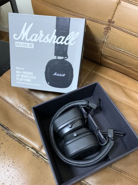 навушники Marshall major IV чорні
