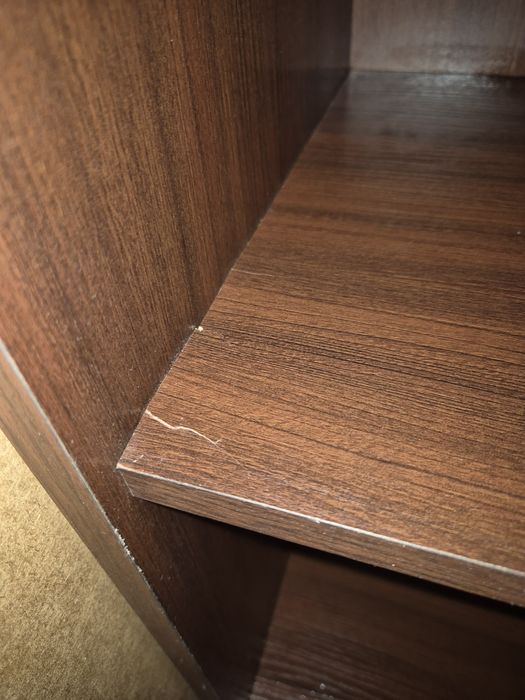 Sprzedam regał 190x89,5x33,5 ciemny brąz orzech foresta