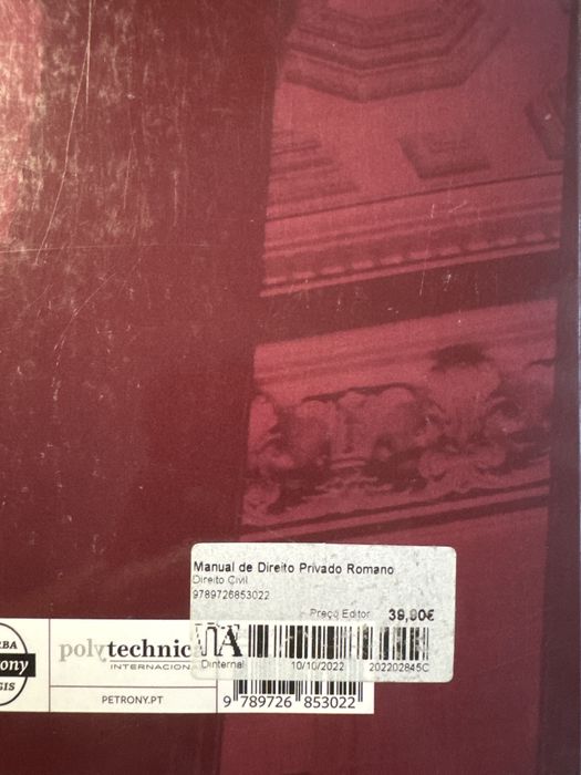 Manual de direito privado romano