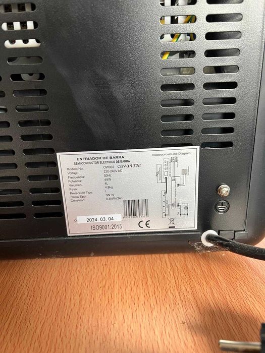 Adega Climatizada Cavanova 2 Garrafas / refrigeradores de vinho